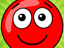 juego de bolita roja en la cueva